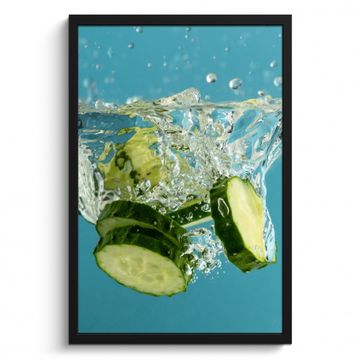 Cuadros enmarcados - Inmersión en pepino