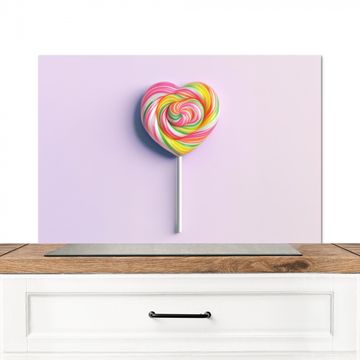 Salpicaderos de cocina - Corazón - Piruleta - Caramelo