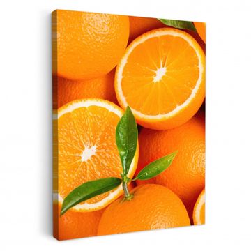 Lienzos decorativos - Rayos de sol naranja