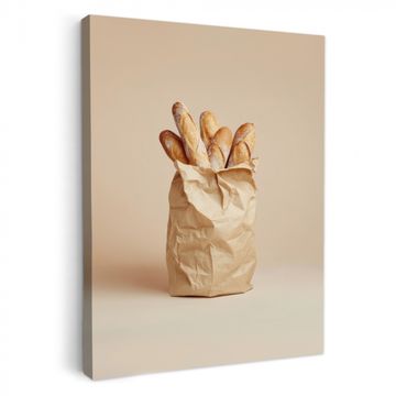 Lienzos decorativos - Baguette - Pan - Baguette - Beige
