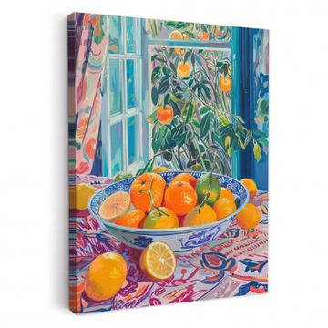 Lienzos decorativos - Cítricos a la luz del sol