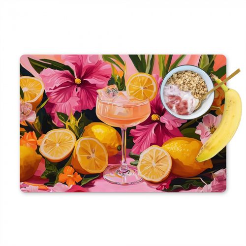 Bebida - Flores - Amarillo
