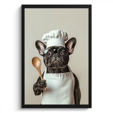 Cuadros enmarcados - Gafas - Perro - Cocinero