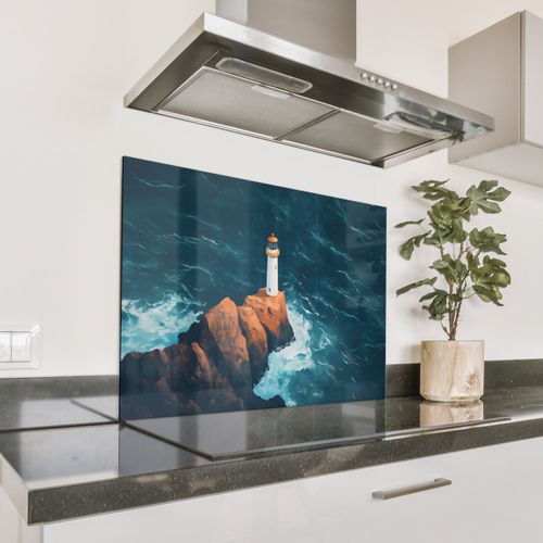 Salpicaderos de cocina - Faro - Roca - Mar - Olas