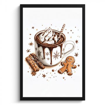Cuadros enmarcados - Chocomel - Decoración - Pastel - Invierno - Navidad