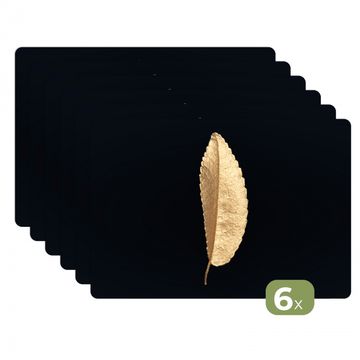 Salvamanteles - Silueta de pan de oro