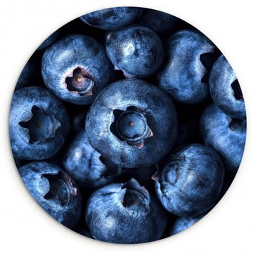 Cuadro redondo - Bayas - Azul - Fruta