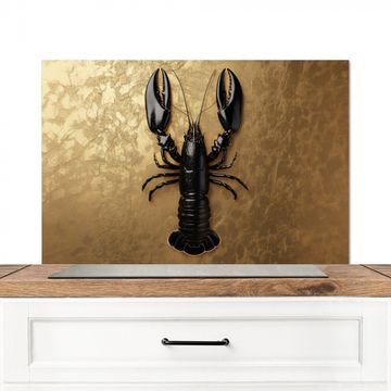 Salpicaderos de cocina - Cáncer - Negro - Oro - Lujo