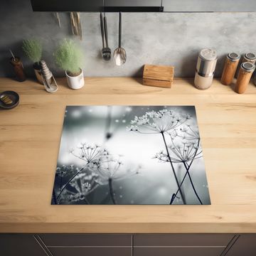 Protector de placa de induccion - Flores - Invierno - Nieve - Naturaleza