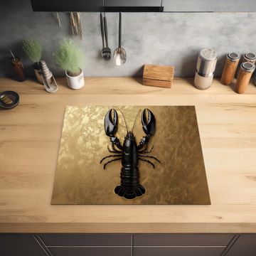 Protector de inducción - Langosta - Negro - Oro - Lujo