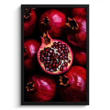 Cuadros enmarcados - Granada - Roja - Fruta