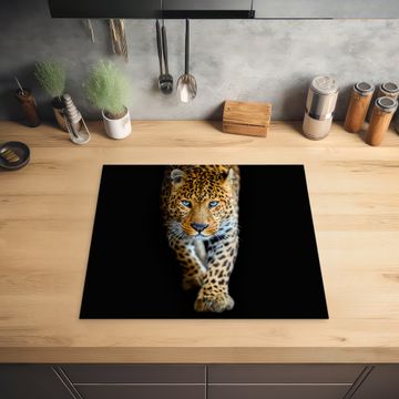 Protector de inducción - Paseo crepuscular de un leopardo