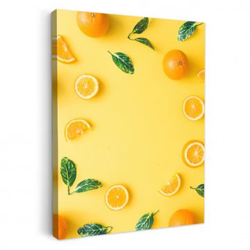 Lienzos decorativos - Esplendor veraniego de los cítricos