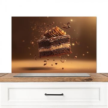 Salpicaderos de cocina - Tarta - Chocolate - Comida - Brownie