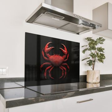 Salpicaderos de cocina - Cangrejo - Rojo - Pescado - Crustáceos