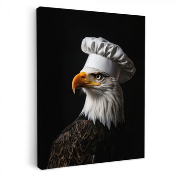 Lienzos decorativos - Águila - América - Gorro de cocinero - Ave - Fuerte