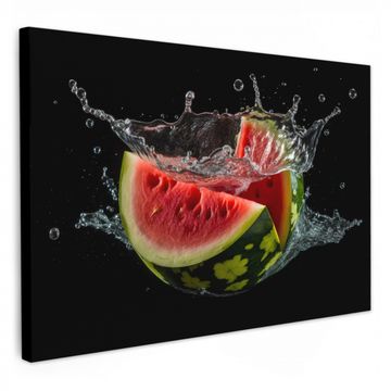 Lienzos decorativos - Sandía - Negra - Agua - Fruta - Melón