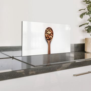 Salpicaderos de cocina - Nogal - Blanco - Madera