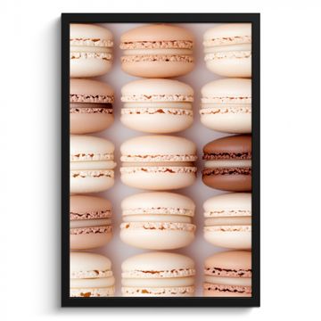 Cuadros enmarcados - Macarrones - Beige - Marrón
