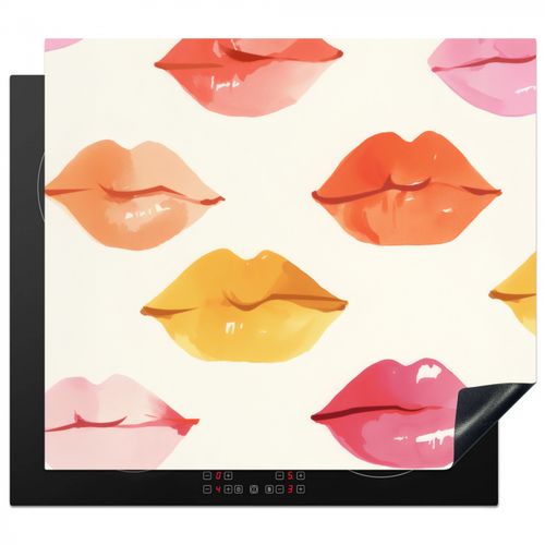 Protector de placa de induccion - Labios - Coloridos - Brillantes