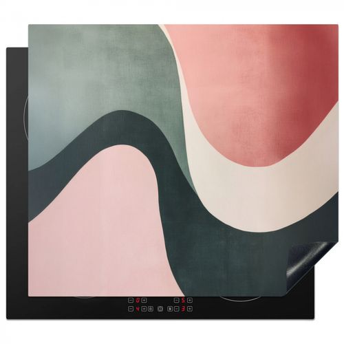 Abstracto - Ondas - Elegante - Rosa