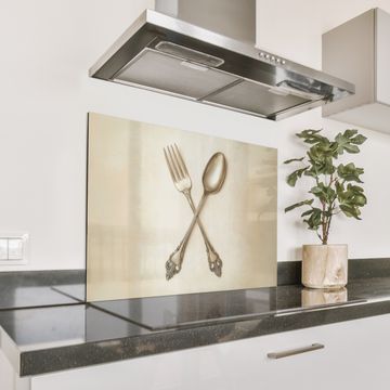 Salpicaderos de cocina - Beige - Vintage - Cubiertos