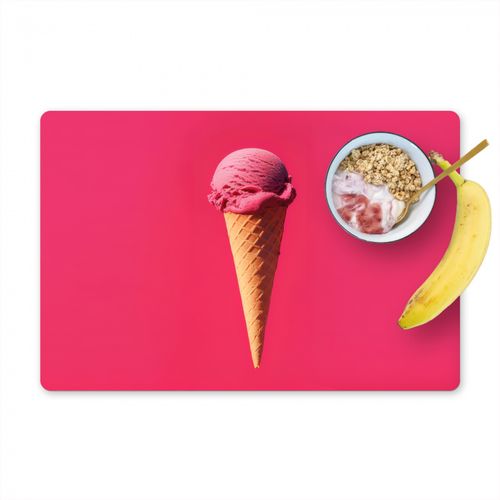 Salvamanteles - Pala helado - Rosa - Cuerno
