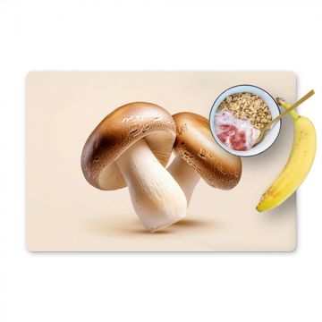 Salvamanteles - Champiñones - Suave - Beige