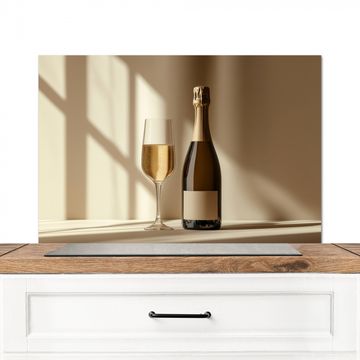 Salpicaderos de cocina - Champán - Beige - Sombra - Burbujas