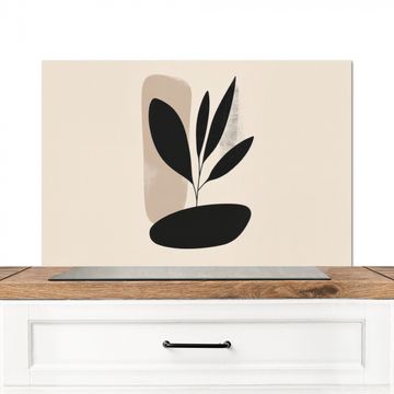 Salpicaderos de cocina - Planta - Beige - Japandi