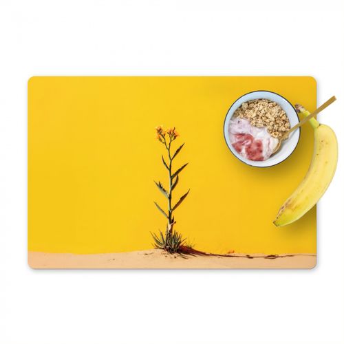 Arena - Planta - Amarillo - Minimalista