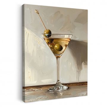 Lienzos decorativos - Momento Martini