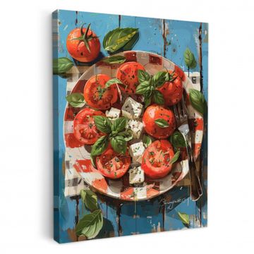 Lienzos decorativos - Caprese sobre lienzo