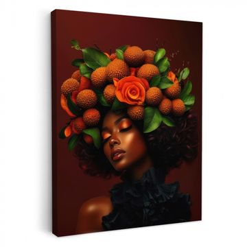 Lienzos decorativos - Mujer - lichi - exótico