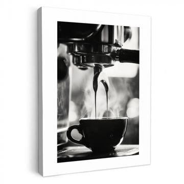 Lienzos decorativos - Café - Espresso - Cafetera - Taza