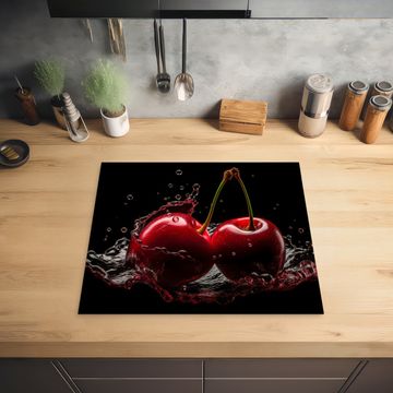 Cereza - Rojo - Fruta - Agua - Negro