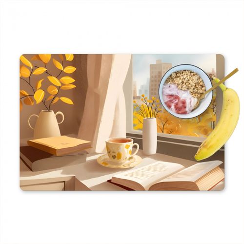 Salvamanteles - Té - Libro - Té - Otoño