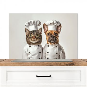 Salpicaderos de cocina - Gato - Perro - Ropa de cocina