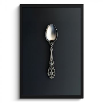 Cuadros enmarcados - Cuchara - Plata - Metal
