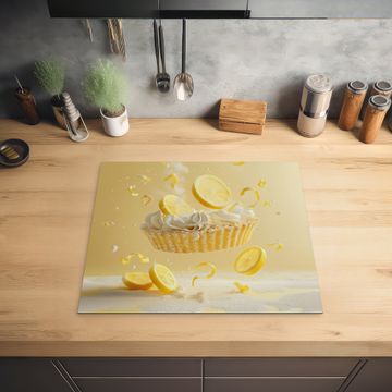 Protector de inducción - Limón - Pastel - Comida - Amarillo