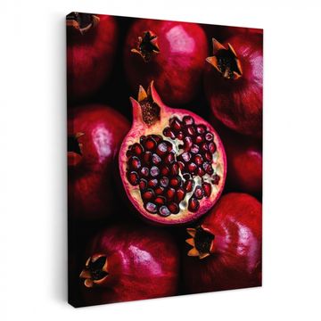 Lienzos decorativos - Granada - Roja - Fruta