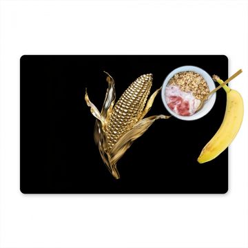 Salvamanteles - Maíz - Alimentos - Oro - Negro