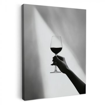 Lienzos decorativos - Ligero - Vino - Tinto - Copa