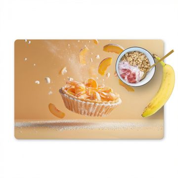 Salvamanteles - Melocotón - Comida - Pastel - Naranja