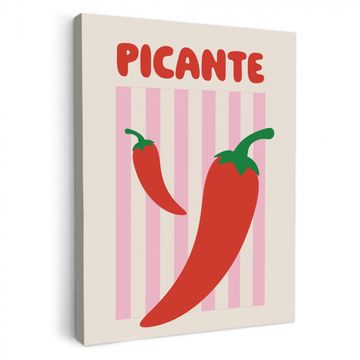 Lienzos decorativos - Picante - Pimientos - Rojos