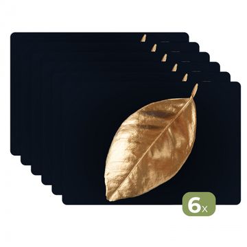 Vinilo para manteles individuales - Susurro dorado