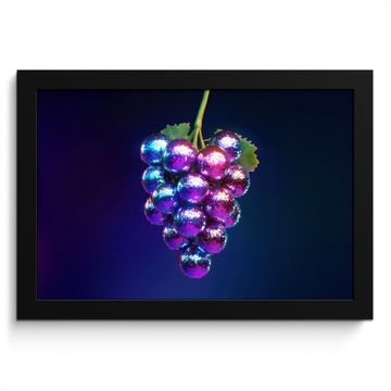 Cuadros enmarcados - Morado - Disco - Fiesta - Uva