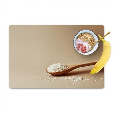 Salvamanteles - Cuchara - Arroz - Madera - Beige