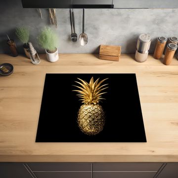 Protector de inducción - Piña - Negro - Oro - Lujo