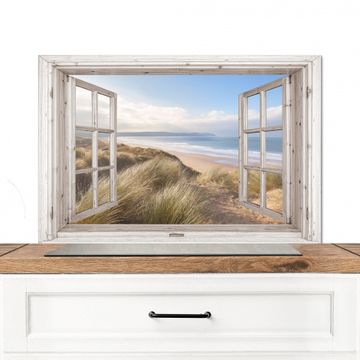 Salpicaderos de cocina - Vista de las dunas